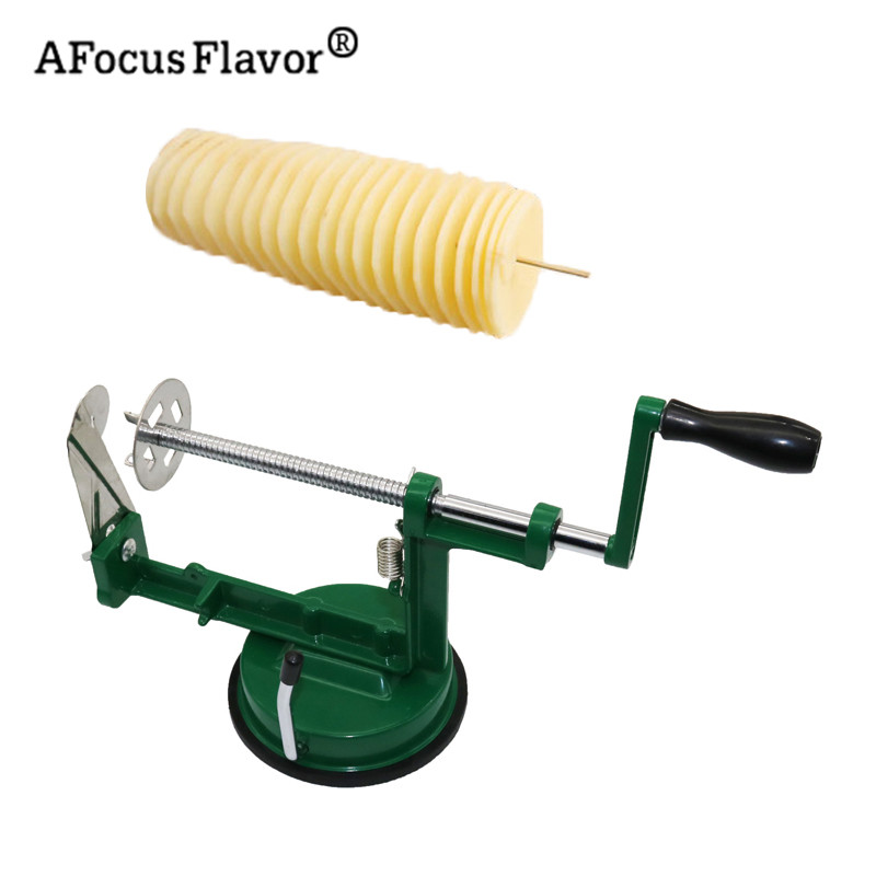 Commercial Potato Peeler - 1 Stück Kartoffel-Twister, Kartoffelschneider, Edelstahl, Küchenzubehör,