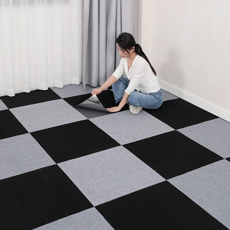 Kitchen Flooring Commercial - 40 Stück selbstklebende Teppichmatten, Bodenfliesen, Aufkleber,