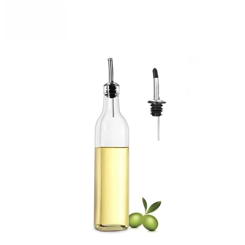 Commercial Kitchen Utensil Storage - Barkeeper-Cocktail-Sirup-Öl-Zitronensaft-Flasche mit Glasdeckel, versiegelte Aufbewahrungsflasche, kommerzielles