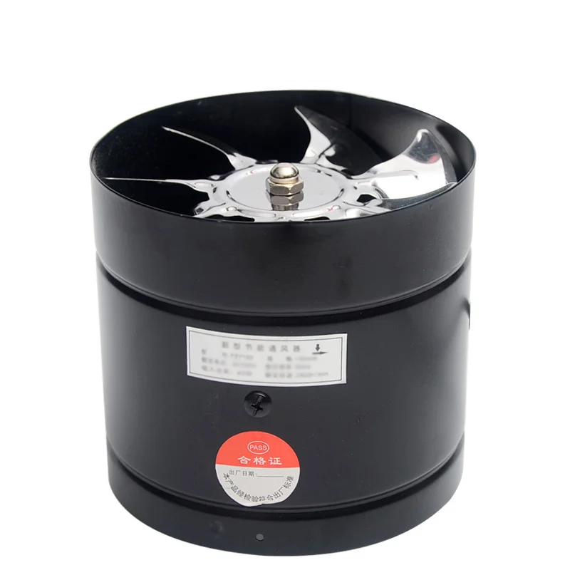 Commercial Kitchen Ventilation - 4''6''8'' Rohr Küche Toilette Abluftventilator Lamellen