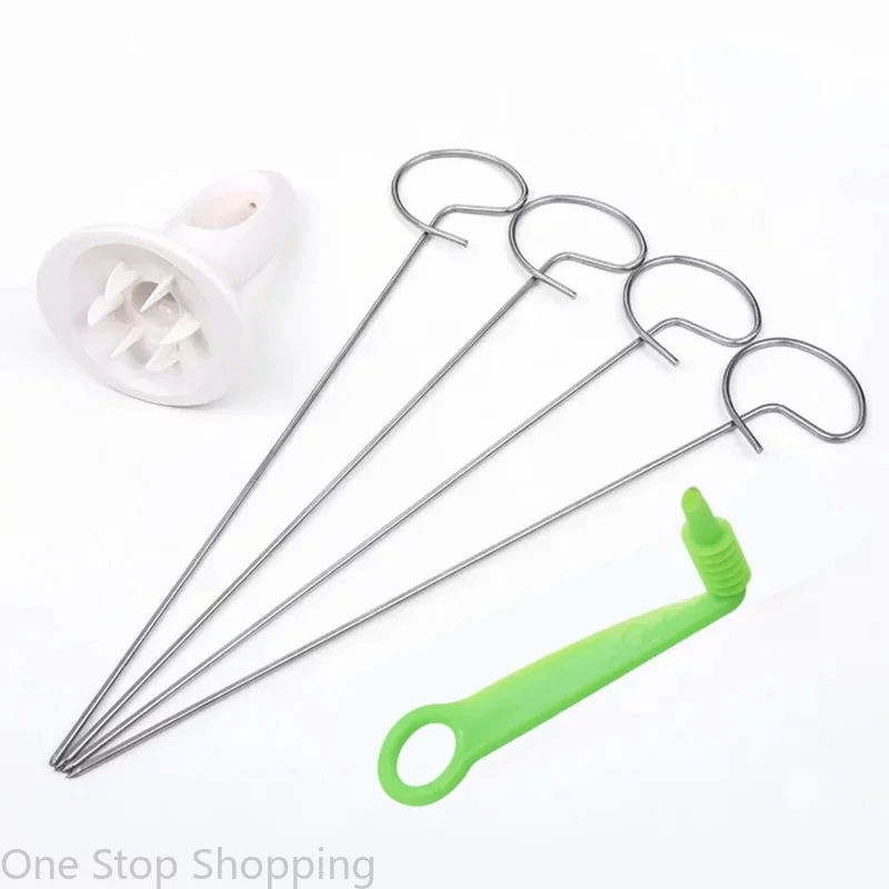 Commercial Potato Peeler - Spiralizer Chips Maker mit 4 Edelstahlstäben
