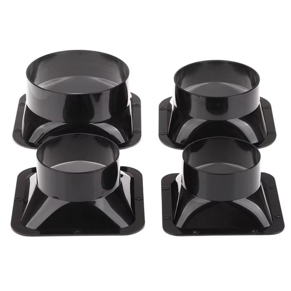 Commercial Kitchen Ventilation - Langer Flansch-Rohrverbinder für Lüfter, Lüftungsadapter für