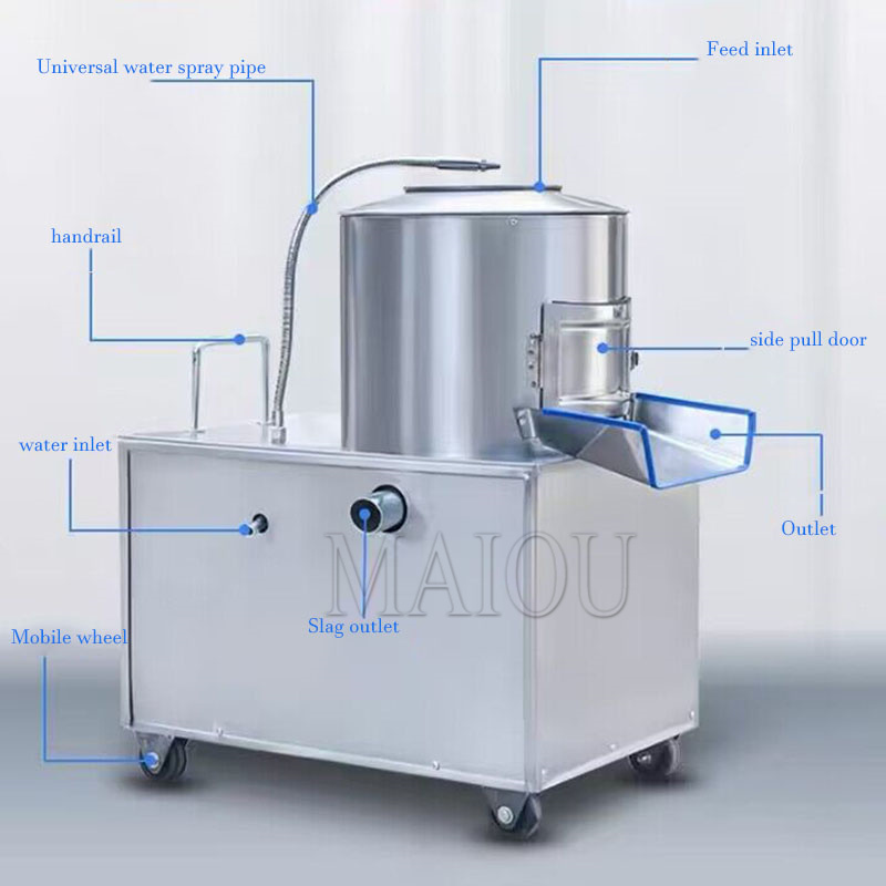 Industrielle Taro-Schälmaschin – Commercial Potato Peeler Bewertung und Preis