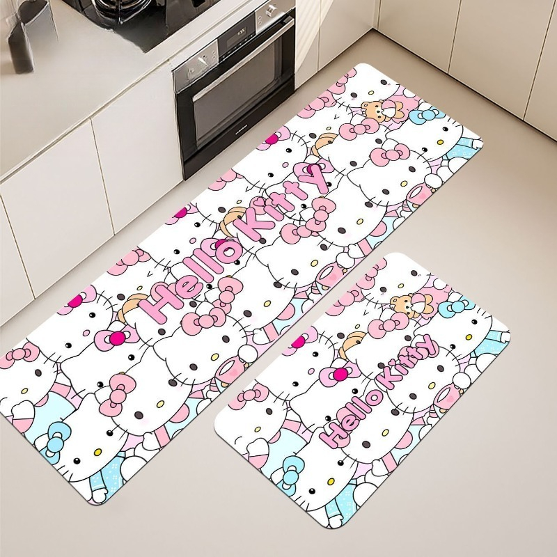 Kawaii Hello Kitty Bodenmatte  – Kitchen Flooring Commercial Bewertung und Preis