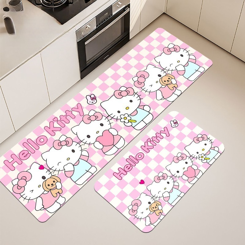 Kawaii Hello Kitty Bodenmatte  – Kitchen Flooring Commercial Bewertung und Preis
