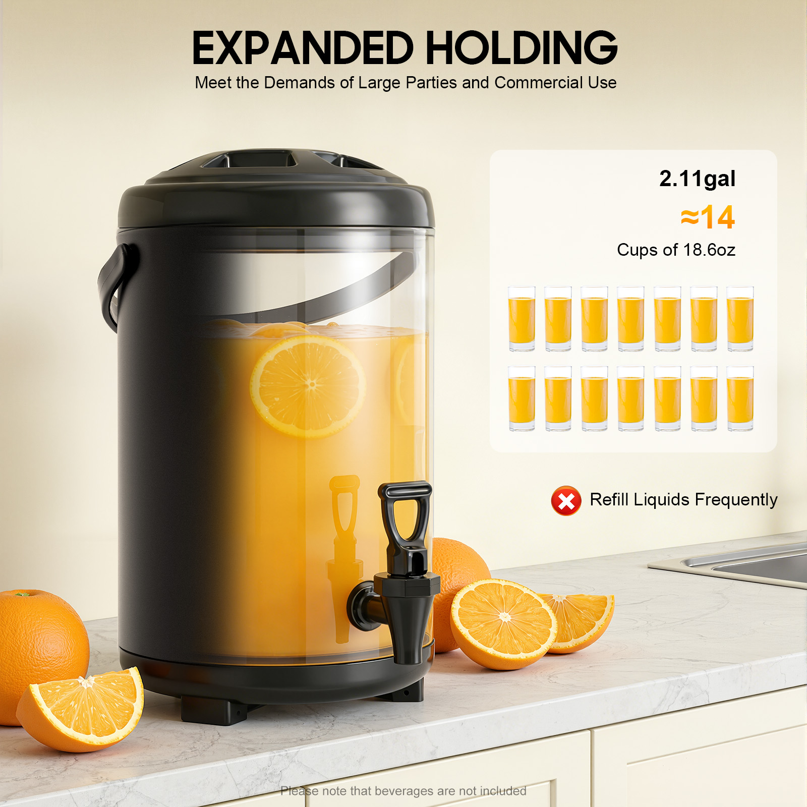 10L Thermofass ohne Temperatur – Cold Drink Dispenser Bewertung und Preis