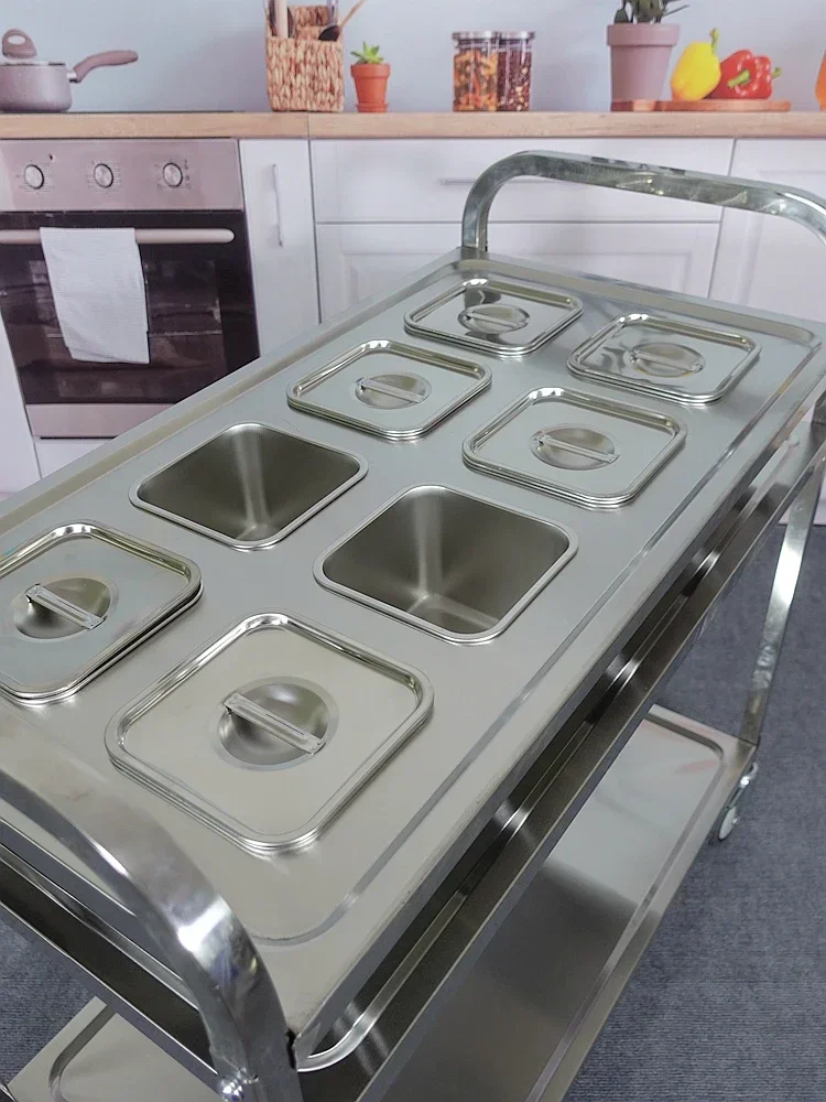 Edelstahl-Zweilagen-Gewürzwage – Commercial Kitchen Plumbing Bewertung und Preis